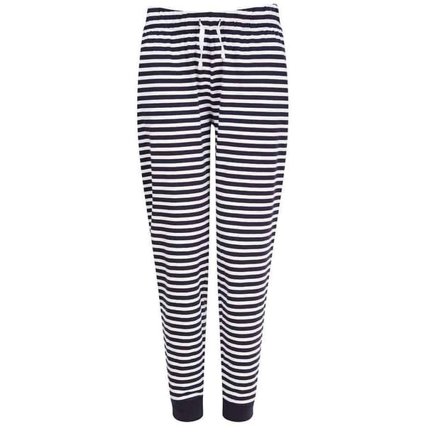 SF Minni Womens/Ladies Lounge Pants Black/White XS