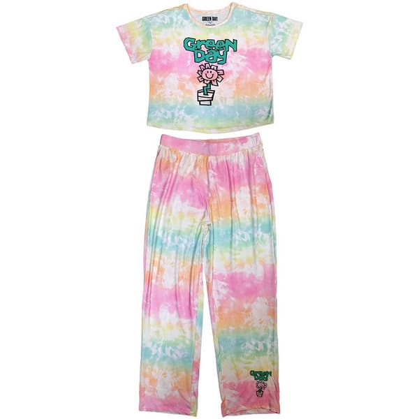 Green Day Ladies Pyjamas: Flower Pot (X-Small)