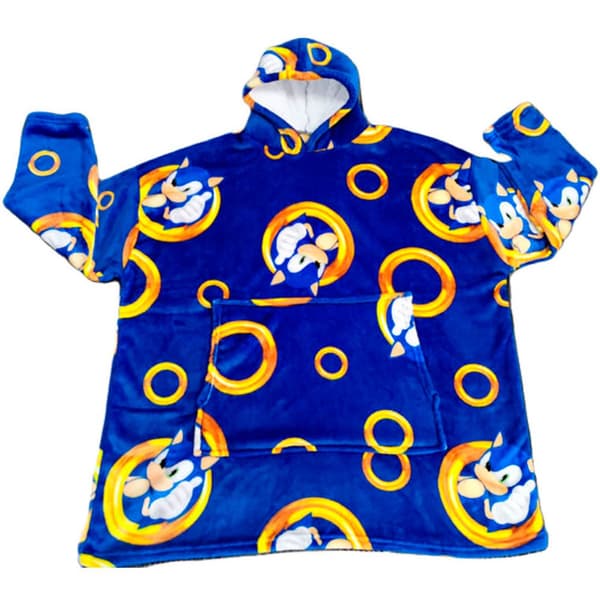 Sega Sweatshirt Robe Sonic Blå
