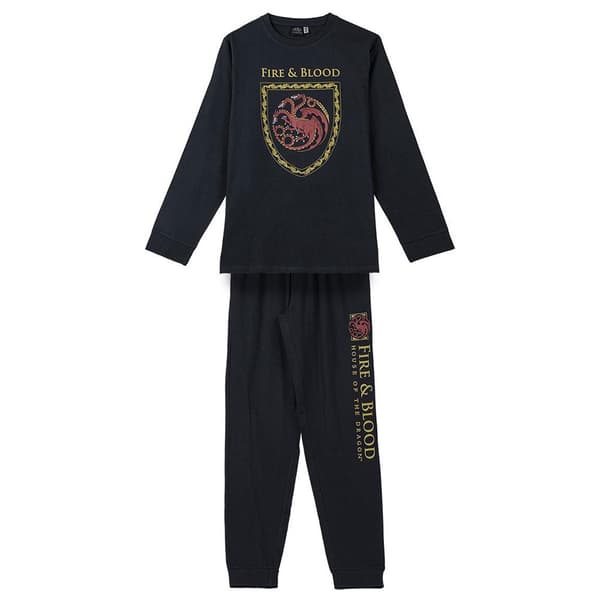 Cerda Group Pyjamas House Of Dragon Svart M