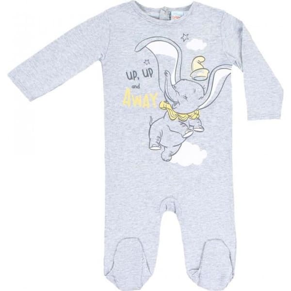 Pyjamas för Bebis - Disney Baby - Dumbo - 100 % Bomull - Grå - Unisex