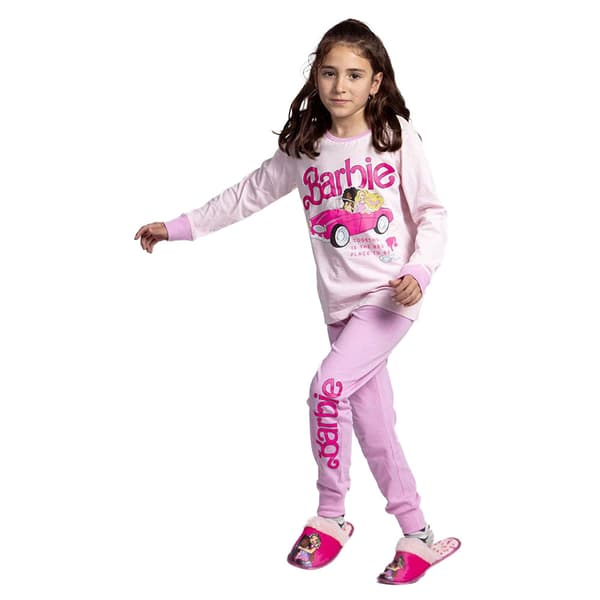 Cerda Group Single Jersey Barbie Pyjamas Med Långa ärmar Rosa 12 Years