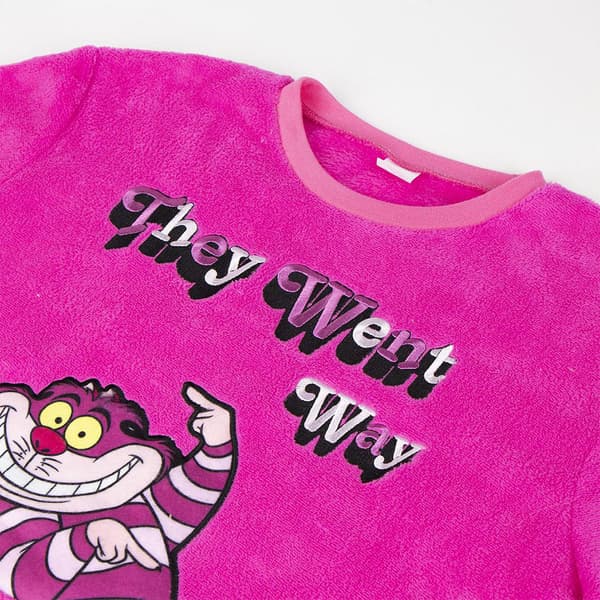 Cerda Group Coral Fleece Disney Alicia Pyjamas Med Lange ærmer Rosa S