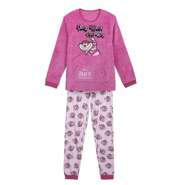 Cerda Group Coral Fleece Disney Alicia Pyjamas Med Lange ærmer Rosa S