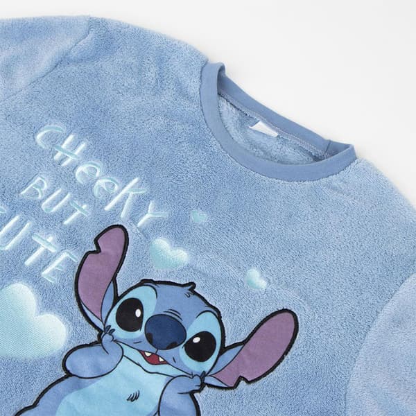 Cerda Group Coral Fleece Stitch Pyjamas Med Långa ärmar Blå XS