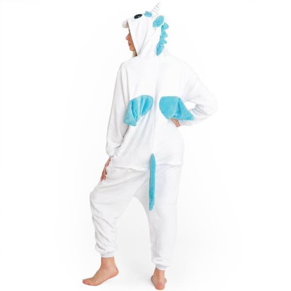 PYJAMAS UNICORN M  WHITE BLUE