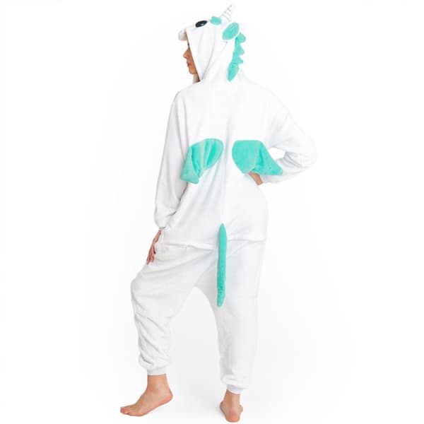 PYJAMA UNICORN S  WHITE MINT