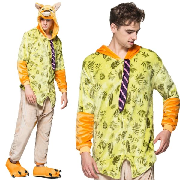PYJAMAS FOX NICK L  GREEN