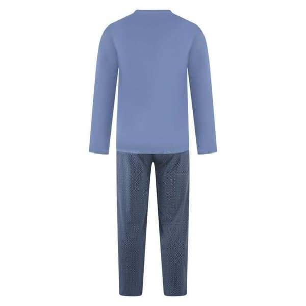 Lång pyjamas i bomull
