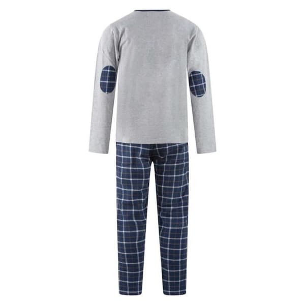 Lång pyjamas i bomull