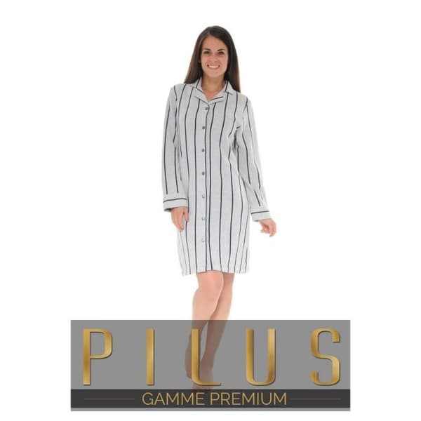 Liquette Bouton Gris Tifaine Nattlinne Pilou Pilou 4893