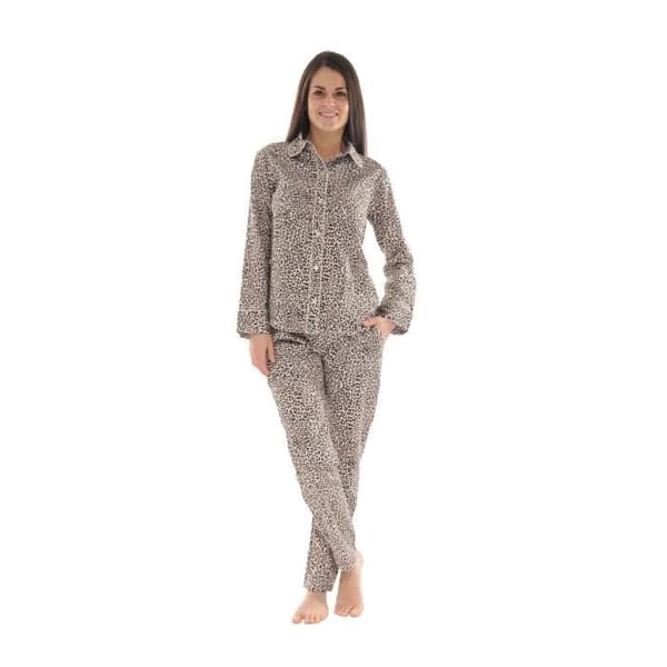 Pyjamas i brunt Agathe Pyjamas 7073