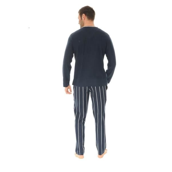 Pyjamas Lång Blå Ulrich Pyjamas Lång Pilou Pilou 4560