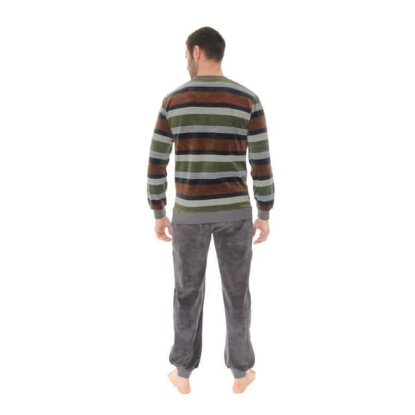 Pyjamas Lång - Stefen - 4682 - Mjuk Sammet - Blandad - Komfortabel och Varm