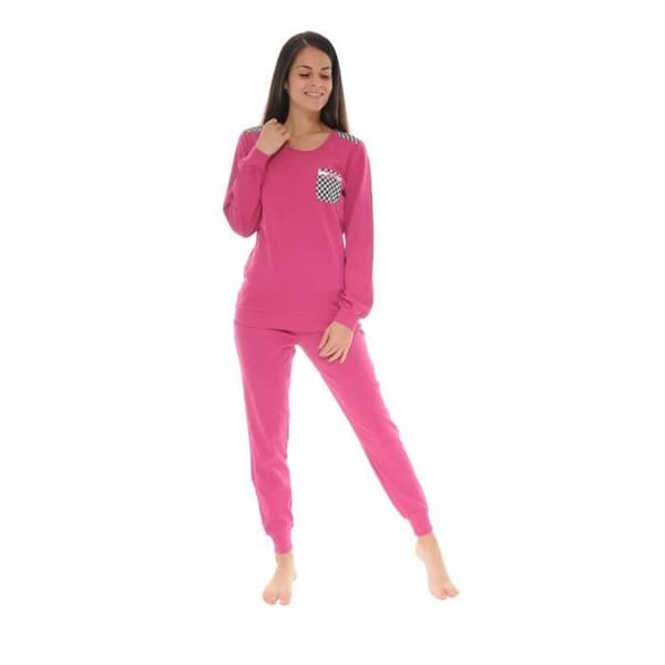 Pyjamas Lång Rosa Rejane Pyjamas Lång Pilou 5152