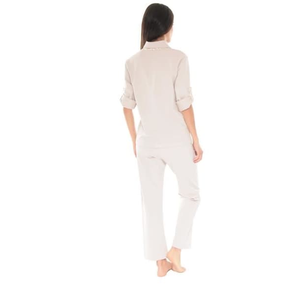 Inomhuskläder - Yumi - 6013 - Beige - Molleton Jersey - Dam