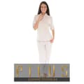 Miniatyrbild 1 av 3: Inomhuskläder - Yumi - 6013 - Beige - Molleton Jersey - Dam