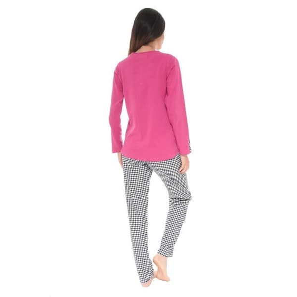 Pyjamas Lång Rosa Rejane Pyjamas Pilou Pilou 5145
