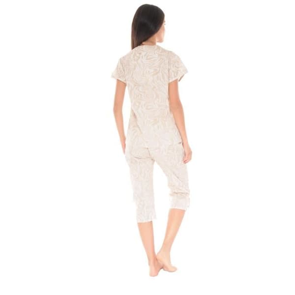 Pyjamas med knappar Beige Yleana Pyjamas med knappar Dam 6067