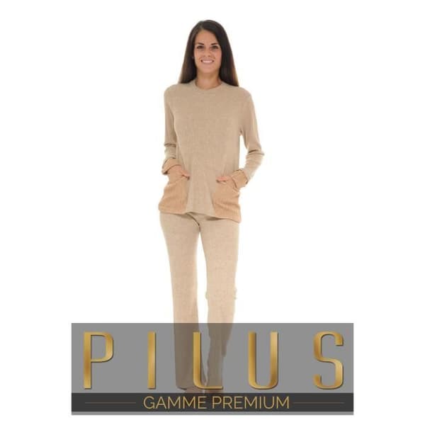Pyjamas Lång Brun Toscana Pyjamas Lång 4929