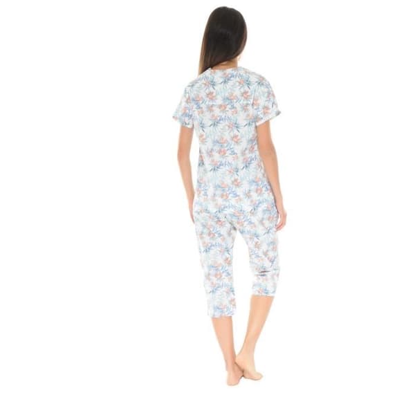 Pyjama Boutonne Vit Ysea Pyjama Boutonne Kvinna 6035