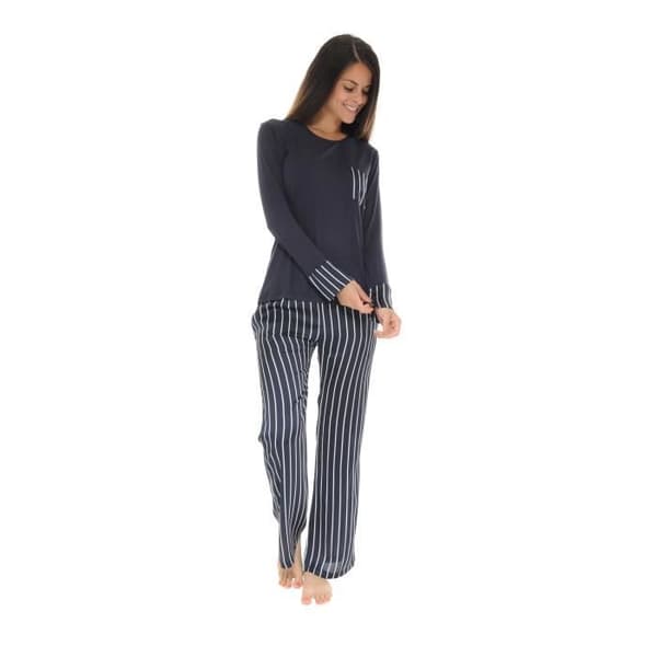 Pyjamas Lång Blå Roxette Pyjamas 5067