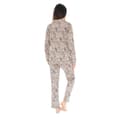Miniatyrbild 2 av 2: Pyjamas Långa - Riva - 5353 - Beige - Hjärtmönster - Elastisk Midja