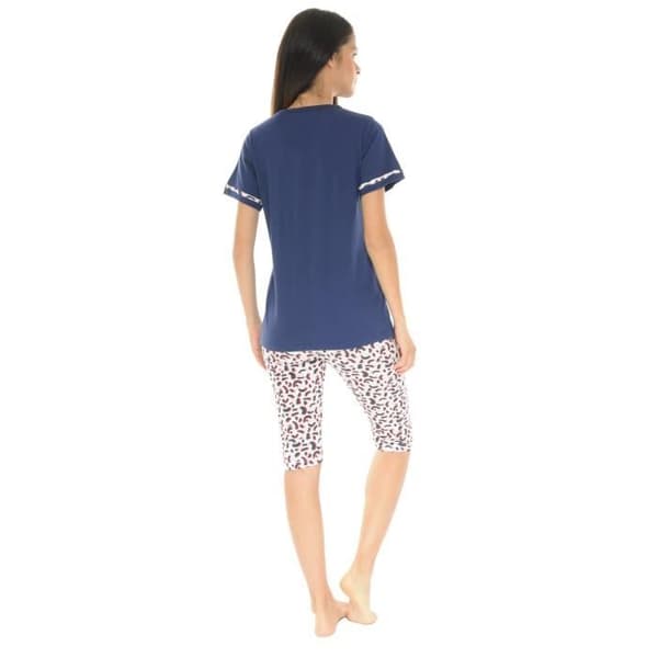 Pyjamas Kort Blå Valia Pyjamas Kort 6161
