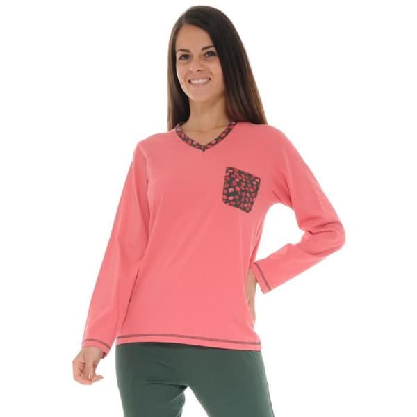 Topp i mesh - Rosalia - Topp 5182 - Färg Orange - Kvinna