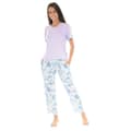 Miniatyrbild 1 av 2: Pyjamas Lång Lila Viky Pyjamas 6256