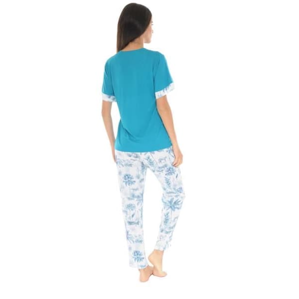 Pyjamas Lång Blå Viky Pyjamas 6264