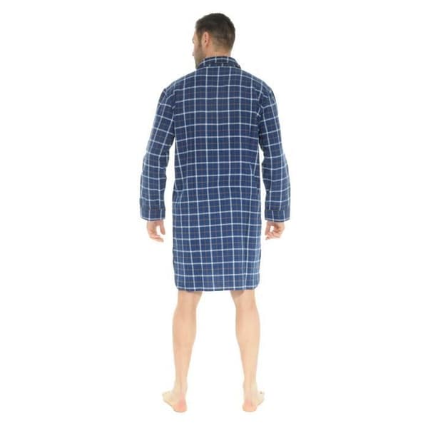 Nattklänning - CHRISTIAN CANE - Dorian - 100% Bomull - Marinblå - Bekväm