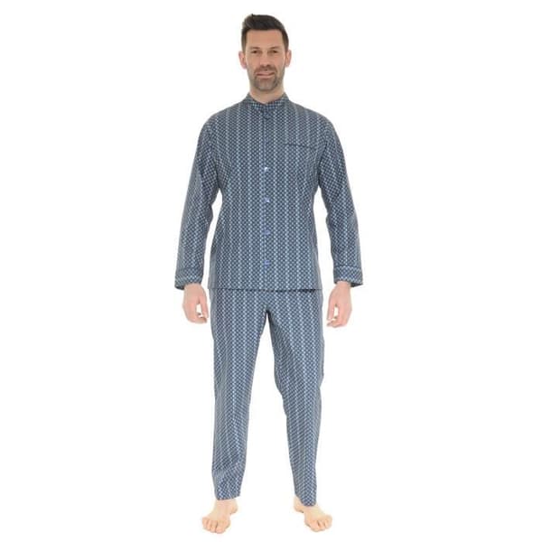 Pyjamas Lång Blå Bosco Pyjamas Lång 6709