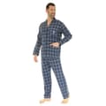 Miniatyrbild 1 av 2: Pyjamas för män - Christian Cane - Dorian - Krage - 100% bomull - Mörkblå