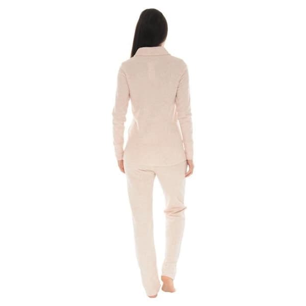 Pyjamabyxa Lång - Christian Cane - Charline - Pastellrosa - 2 Fickor - Elastisk Midja