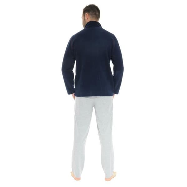 Inomhusjacka - Christian Cane - Baikal - Dragkedjefodral - Fleece-material - Marin färg