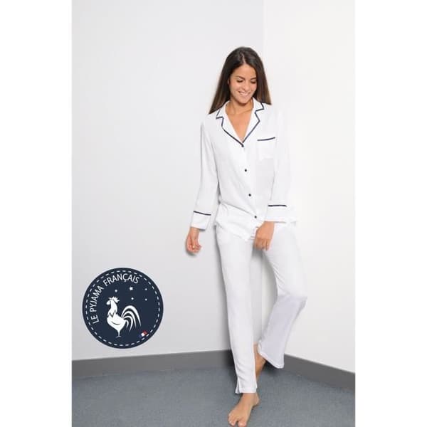 Pyjama Roannaise Pyjama Boutonne 1629