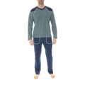 Miniatyrbild 1 av 2: Långääng pyjamas i bomull Christian Cane blå - Vuxen - Unisex