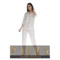 Miniatyrbild 1 av 2: Pyjamas Button Beige Olympie Pyjamas Button Kvinna 4371