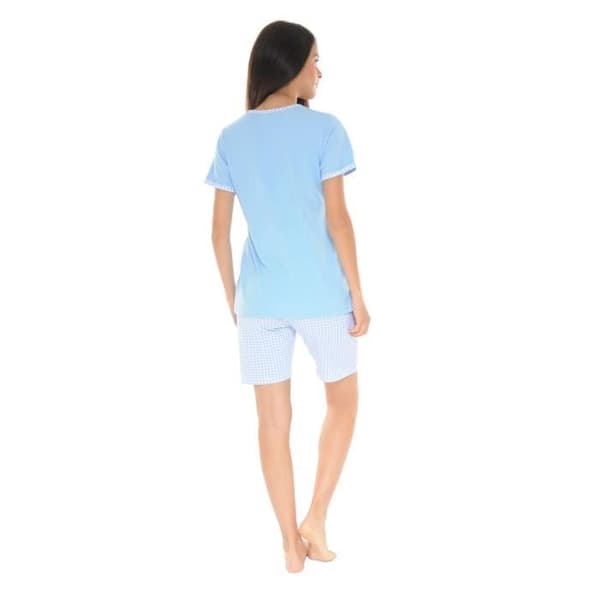 Pyjamas Kort Blå Vianelle Pyjamas Kort 5553