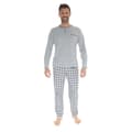 Miniatyrbild 1 av 3: Pyjama - PILUS - 2610 - T-shirt i Nät - Byxor i Poplin - Ljusgrå