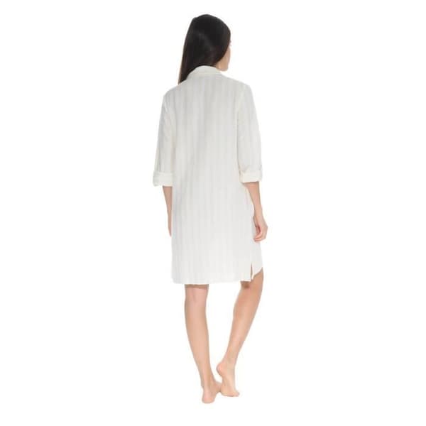 Liquette Bouton Blanc Orleane Nattlinne 3467