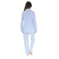 Miniatyrbild 3 av 3: Pyjamas - Stephanoise - 4209 - Knappad - Blå och vit vichy-rutigt - 100% Bomull