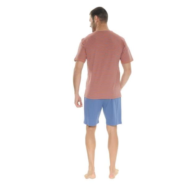 Pyjamadomstol Orange Nicola Pyjamadomstol Col Tunisien 3641