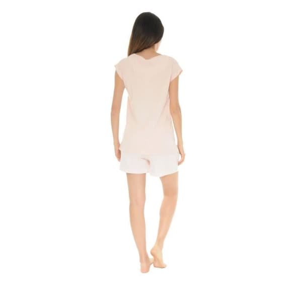 Pyjamaset - Rose Mary - 3953 - 50% Bomull - 50% Viskos - Korta Ärmar