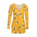 Miniatyrbillede 4 af 6: KVINDE-PYJAMAS VALENTINSDAG GAVE TIL EN PIGE BODYSUIT BEE XL