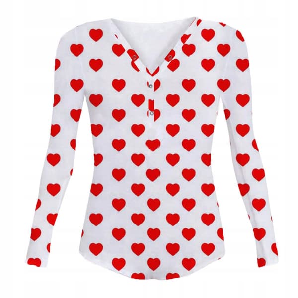 KVINDEPYJAMAS VALENTINSDAG GAVE TIL EN PIGE MED LYNLÅSBARE HJERTER MED LÆNGDE