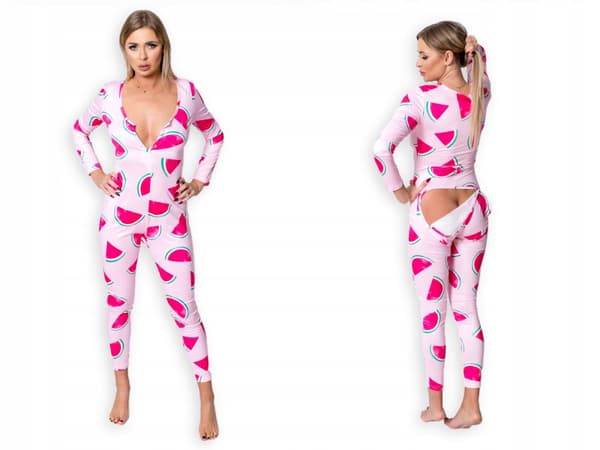 DAMPYJAMAS ALLA HJÄRTANS DAG-PRESENT TILL EN FLICKA MED DRAGKEDJA UPPHÄNGD ROSA XL