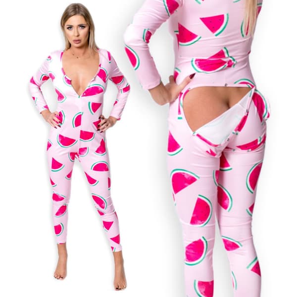 DAMPYJAMAS ALLA HJÄRTANS DAG-PRESENT TILL EN FLICKA MED DRAGKEDJA UPPHÄNGD ROSA XL