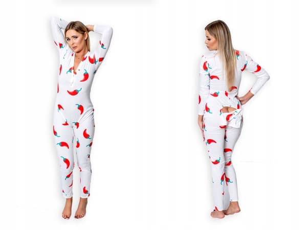 NAISTEN PYJAMAT YSTÄVÄNPÄIVÄN LAHJA TYTTÖLLE VETOKETJUN AVAAMISEKSI PEPPERS L